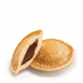 Оладьи с шоколадной начинкой