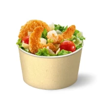 Салат Цезарь с креветками